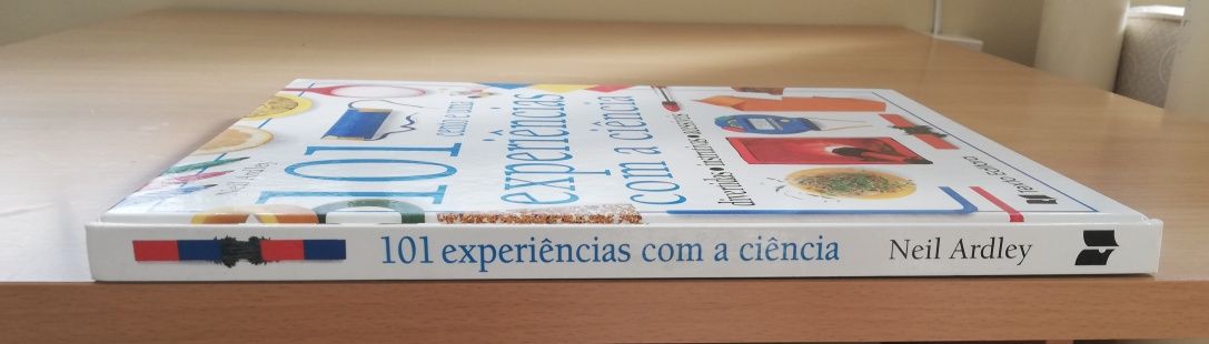 Livro infantil 101 experiências com a ciência de Neil Ardley
