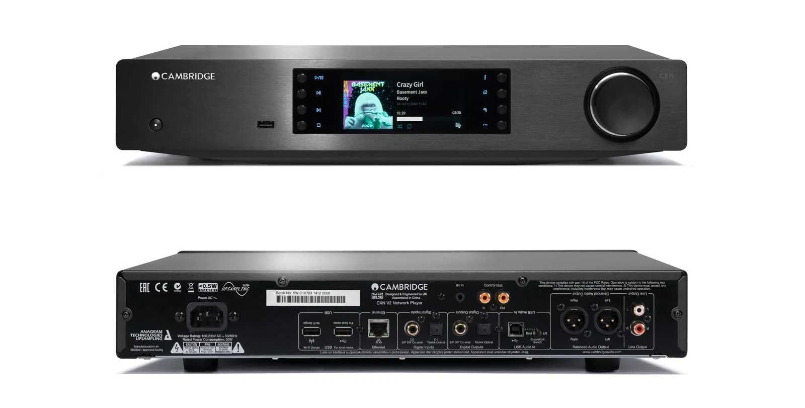 Cambridge Audio CXA80 (Amplificador) + CXN (Streamer) (como novos)