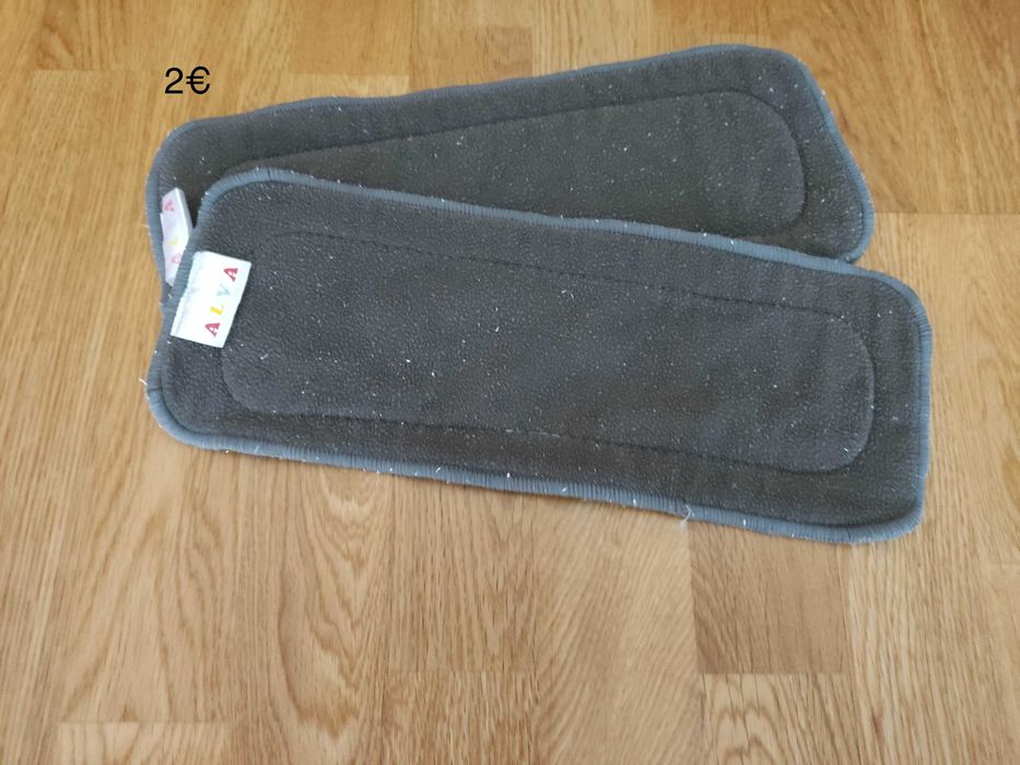 Absorventes para fraldas reutilizáveis