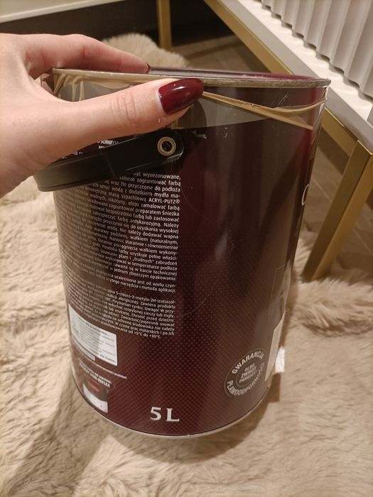 Nowa farba Magnat - Perłowy Dolomit, farba ceramiczna 5l