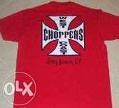 Tshirts west coast choppers harley Café Racer