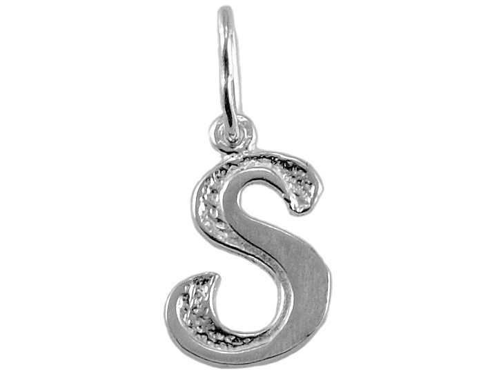 VERSIL wisior wisiorek charms literka alfabet S SREBRO 925