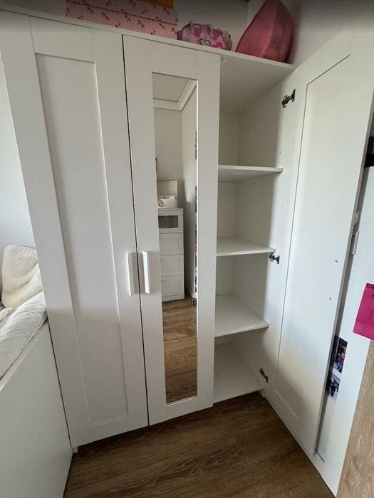Szafa IKEA BRIMNES 3-drzwiowa - biały - bardzo dobry stan