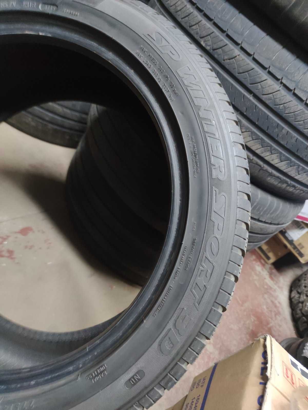 275/45 R20 110V XL Dunlop SP Winter Sport 3D Б/У 4шт.