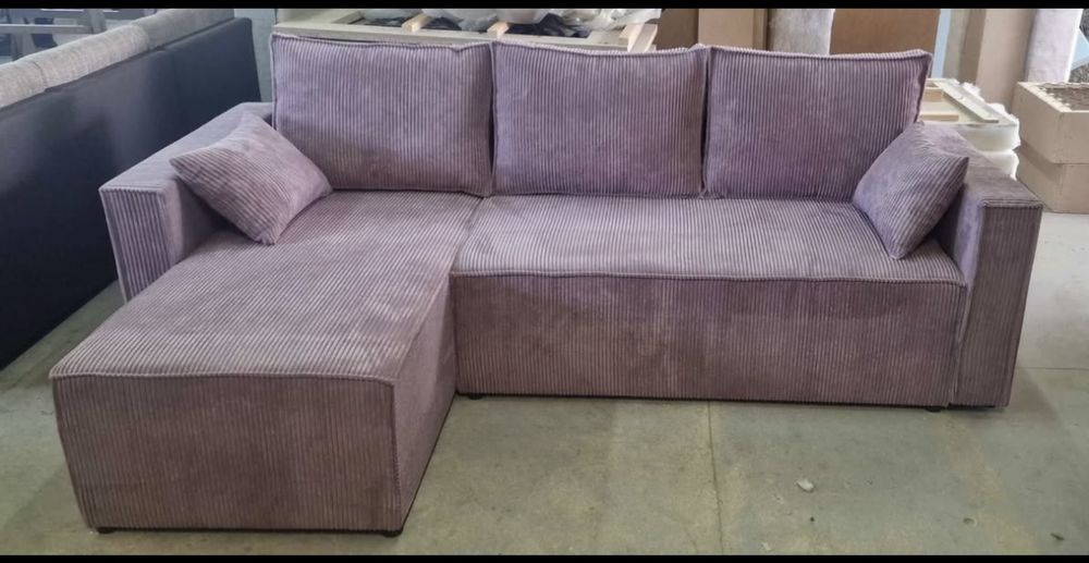 Naroznik kanapa rozkladana na bonellu