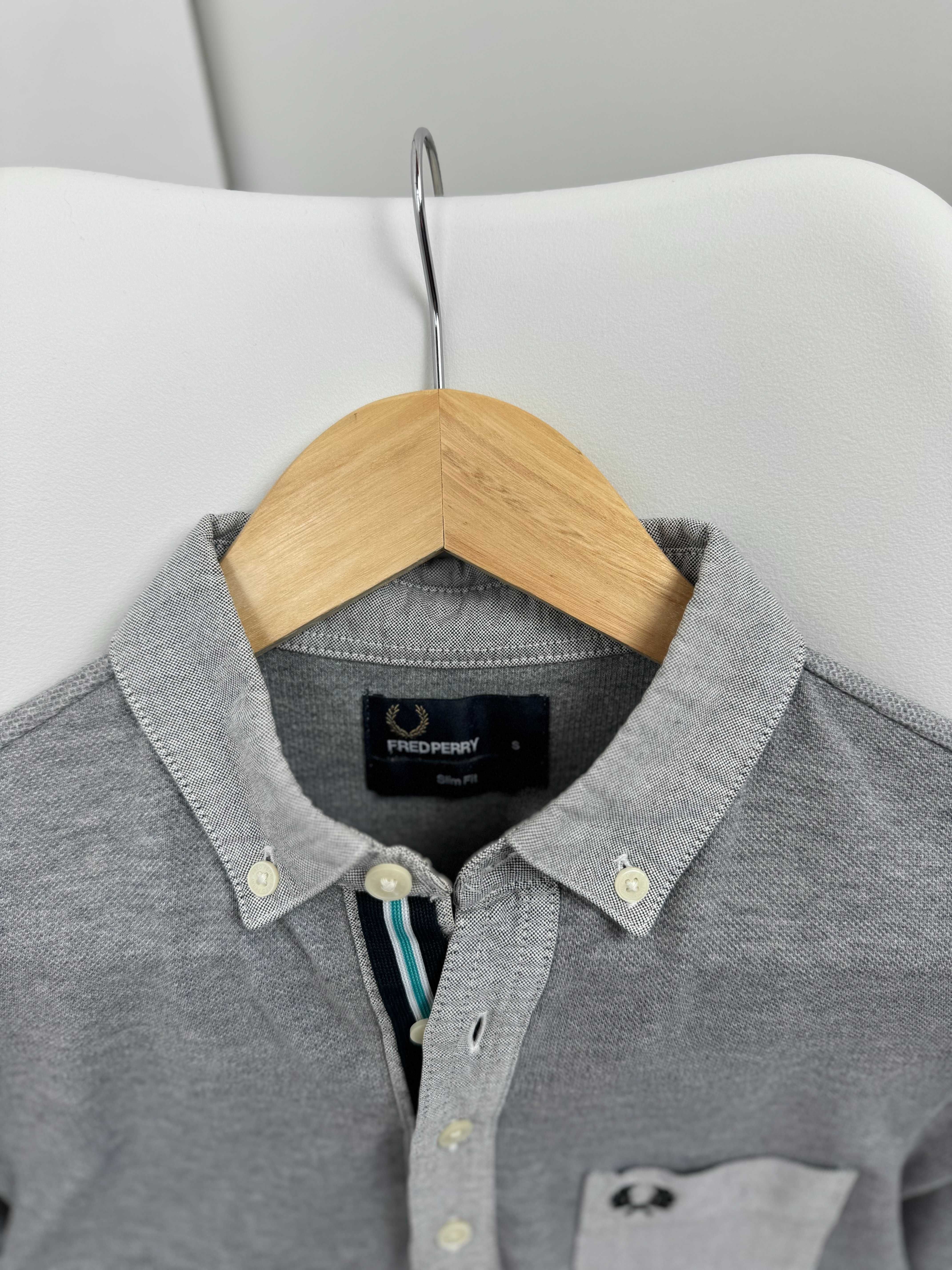 Чоловіче класичне поло Fred Perry Футболка Розмір S.