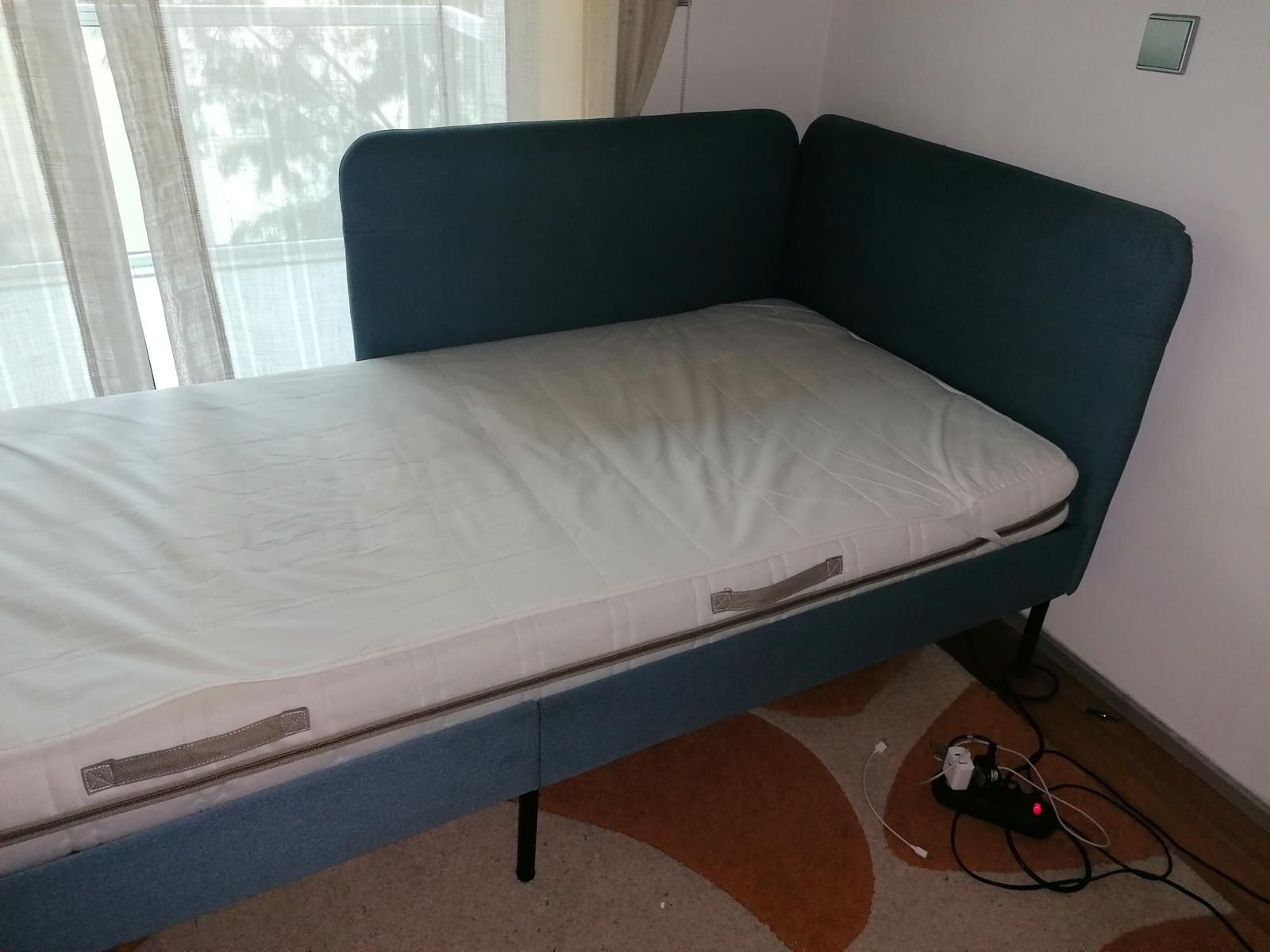Cama individual solteiro com colchão