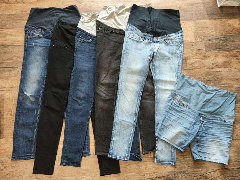 Paczka ubrań ciążowych  M/L rozmiar 38, 40, 42