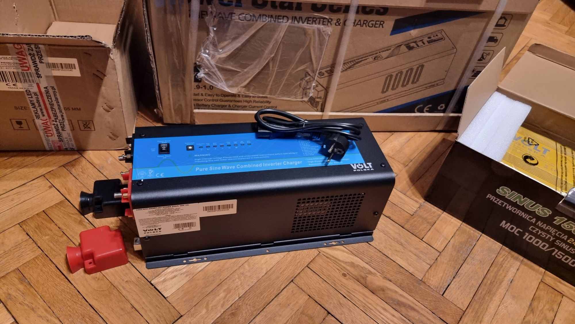 Інвертор, UPS, безперебійник Power Sinus 12v/220v  1500w Volt