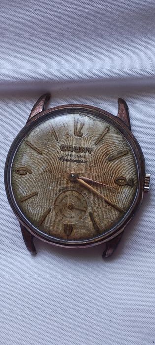 Relogio Cauny Prima a trabalhar corda