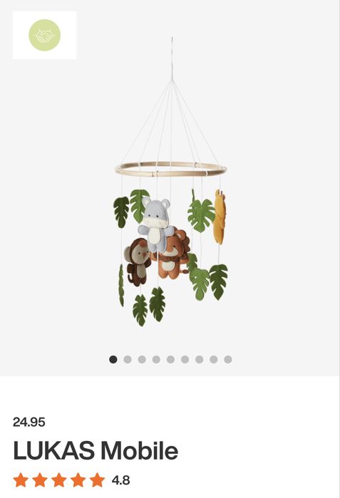 Мобіль на дитяче ліжечко