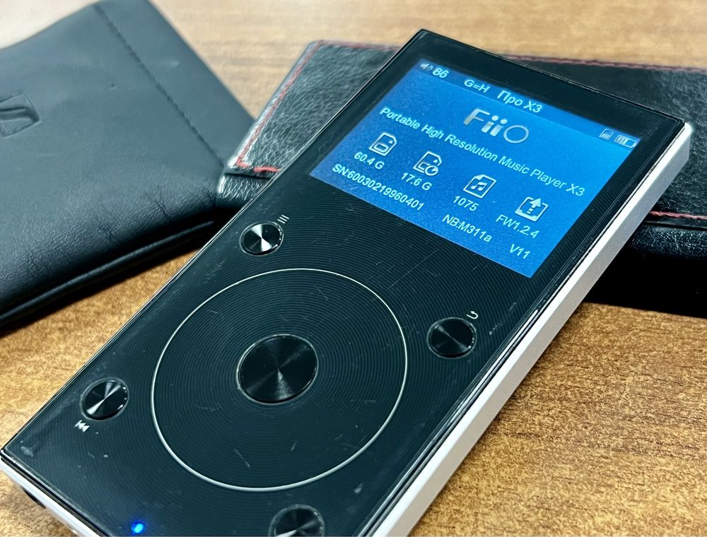 FiiO X3 III + Sennheiser ie 40 Pro + microsd 64 hs