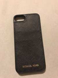 Etui Michael Kors iPhone 6 6s 7 7s 8 case telefon czarny saffiano