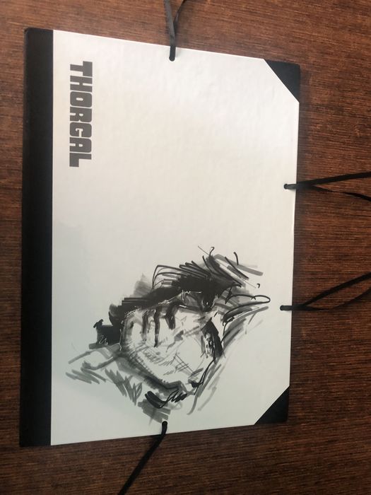 Komiks teczka grafiki Thorgal