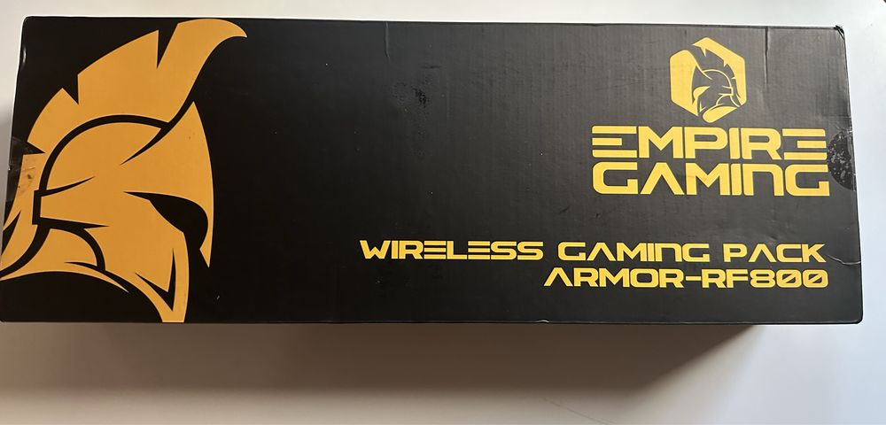 Набір 3 в1 Empire Gaming- Armor RF800 безпровідна миша, клавіатура
