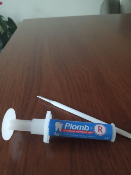 Plomb R tymczasowe wypełnienie zęba