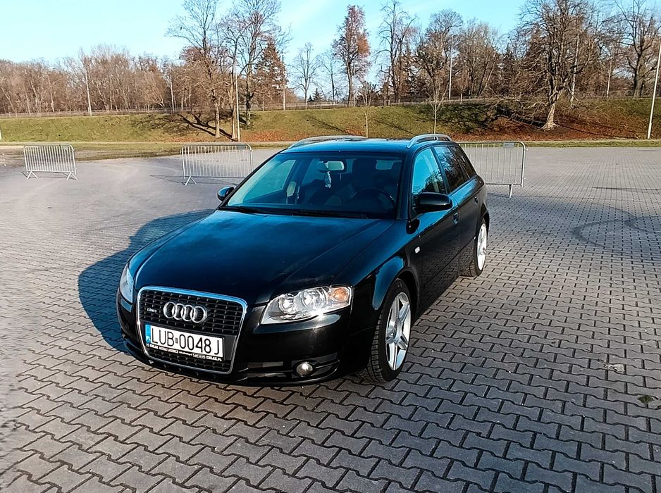 Audi A4 B7 Kombi, 1.9 TDI, 140KM, S-line+ komplet opon letnich!