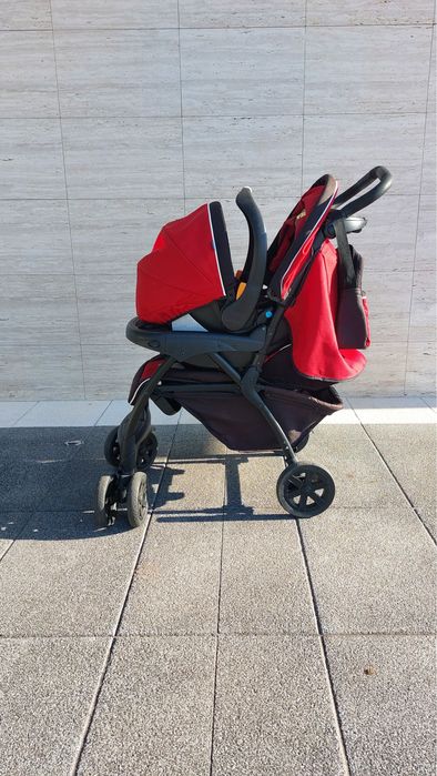 Conjunto completo Chicco: carrinho de passeio + ovo