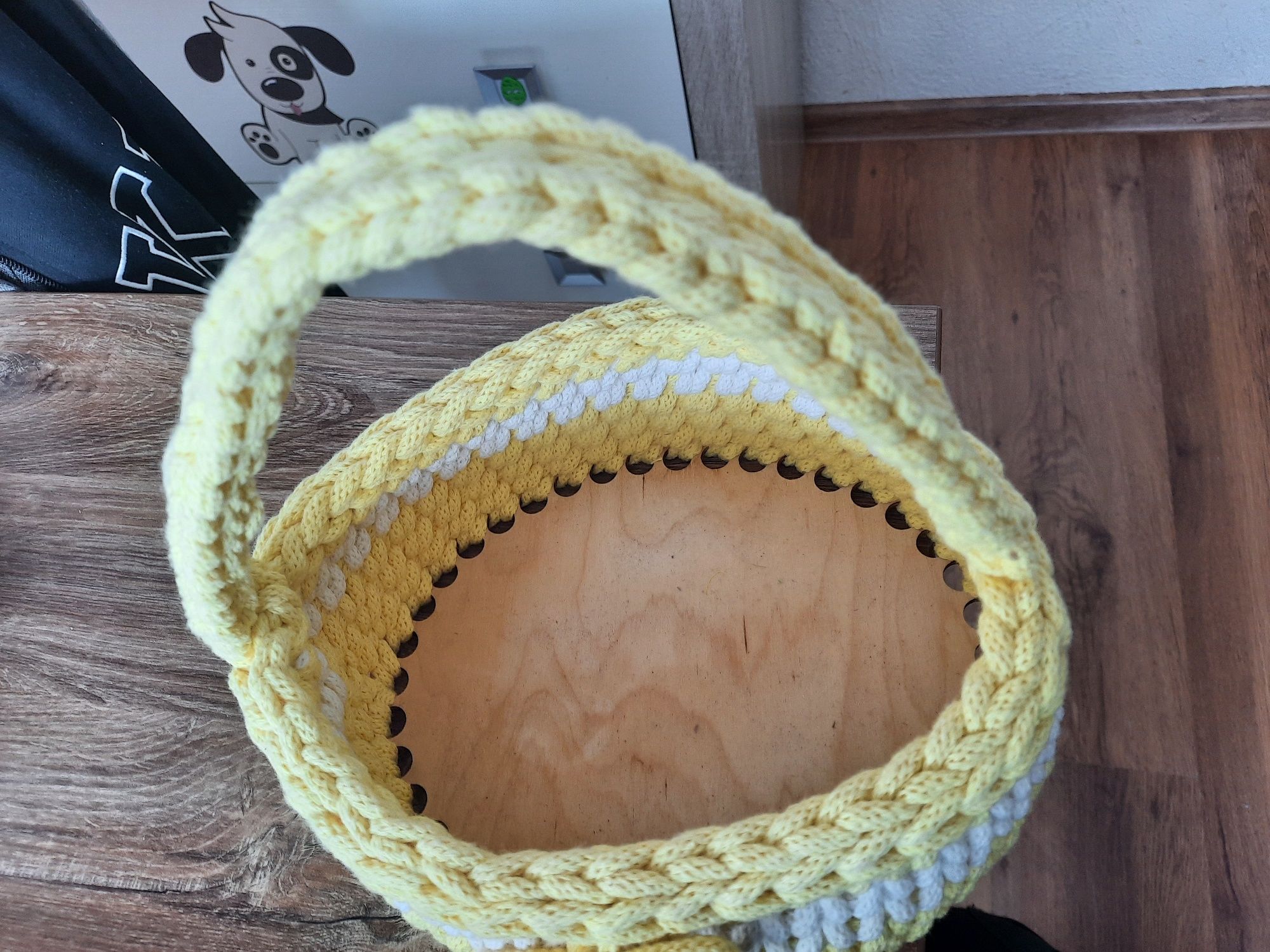 Koszyczek wielkanocny handmade ręcznie robiony