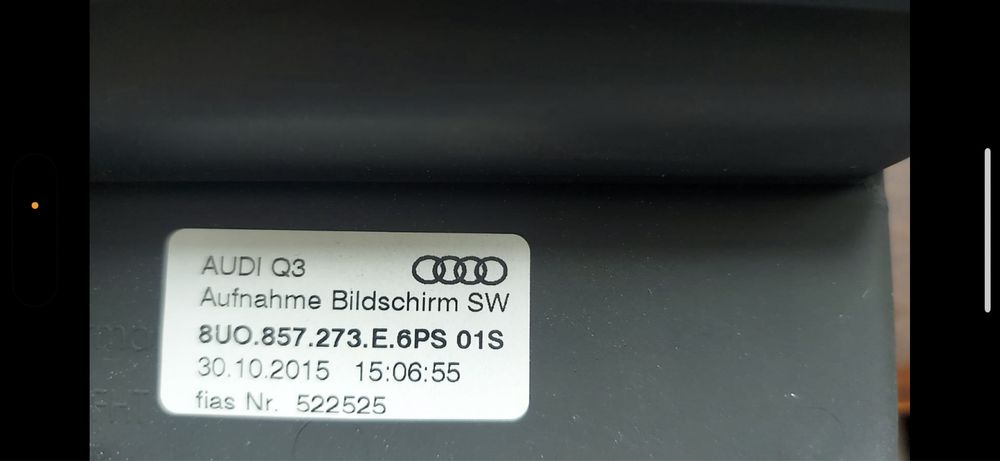 Дисплей навигации навигация audi оригинал 8u0857273e