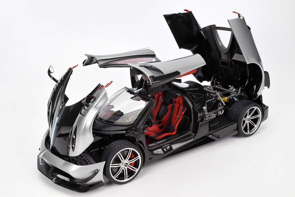 1/18 pagani huayra bc 2016 grey carbon (autoart)
