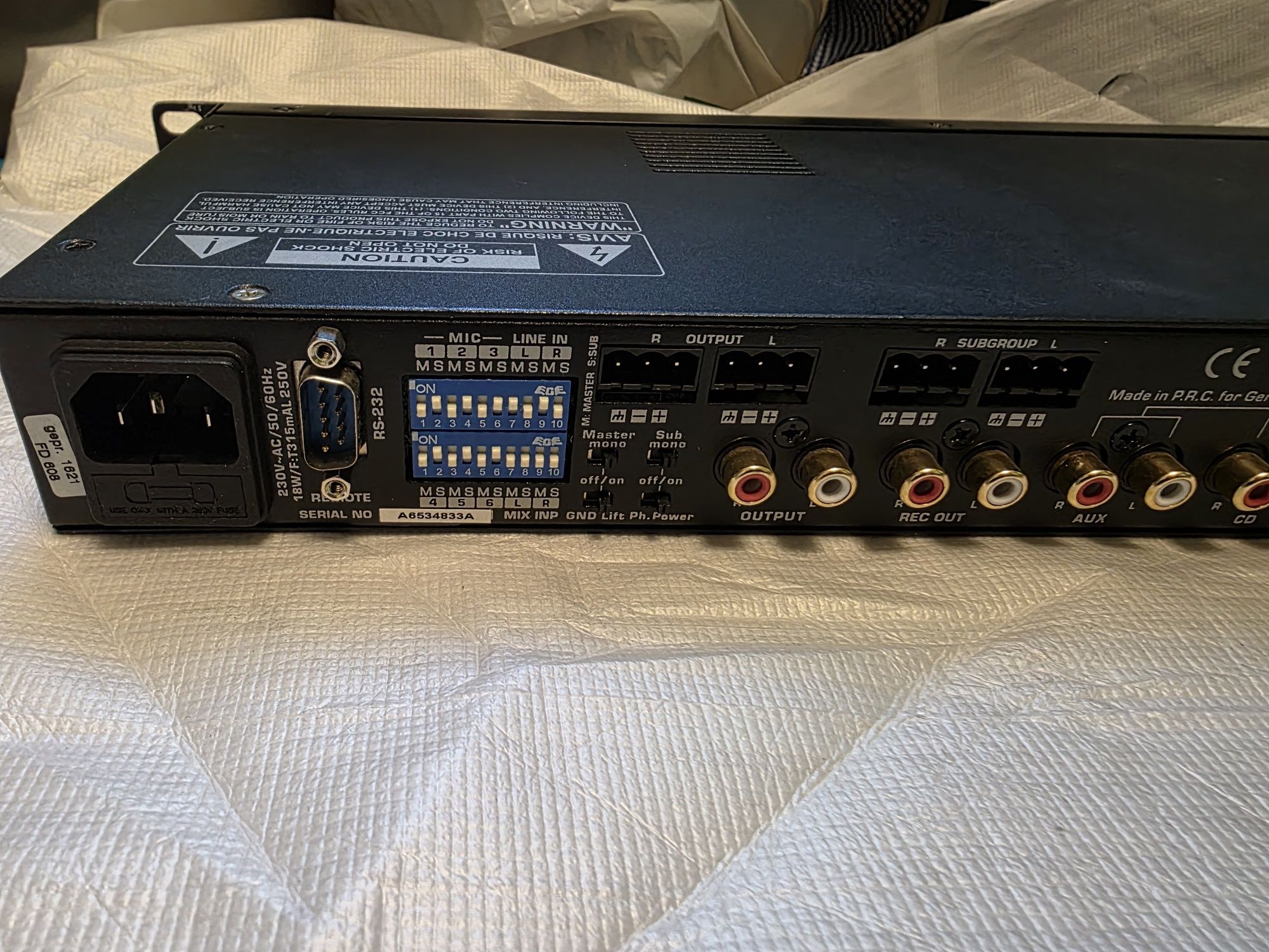 Beyerdynamic MIX 10 NG2 mikser instalacyjny 1U