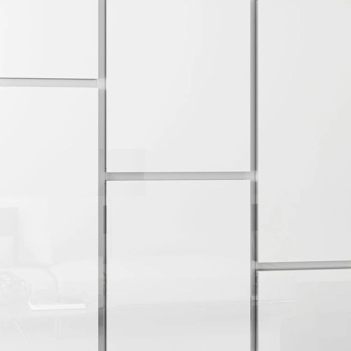 Regał biały  elegancki/ funkcjonalny 272cm