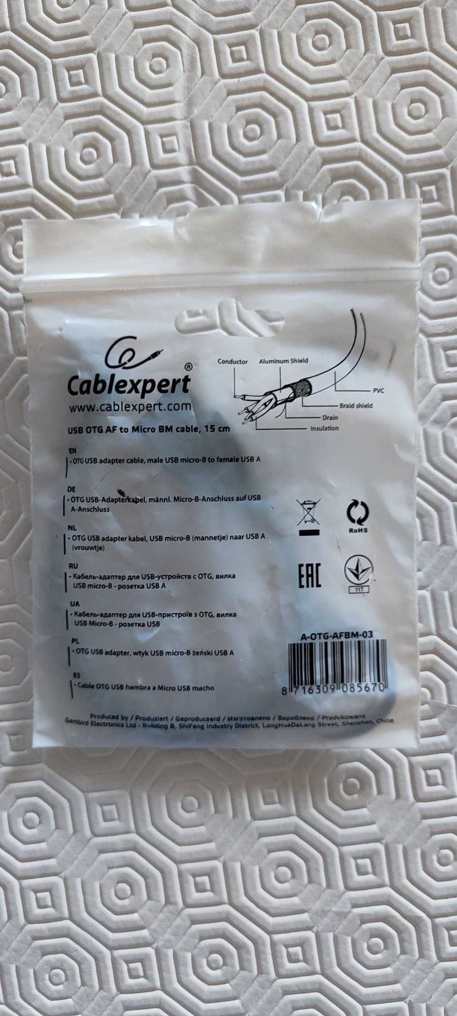 Cabo USB OTG to MicroUSB