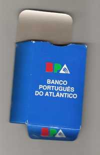 Baralho cartas alusivo ao Banco Português Atlântico Novo
