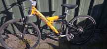 Bicicleta para desocupar