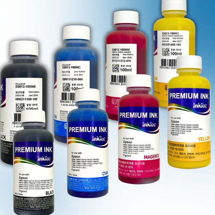 InkTec E0013 пігментні чорнила для Epson 1390 1400 1500W