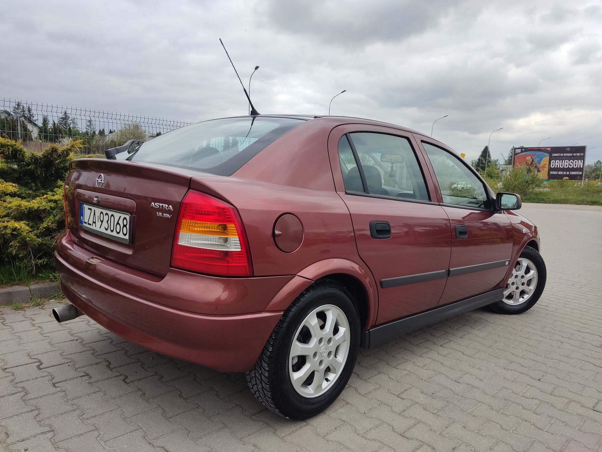 Opel Astra G 1.8 16v 125KM Bez rdzy! Klimatyzacja Kubełkowe fotele