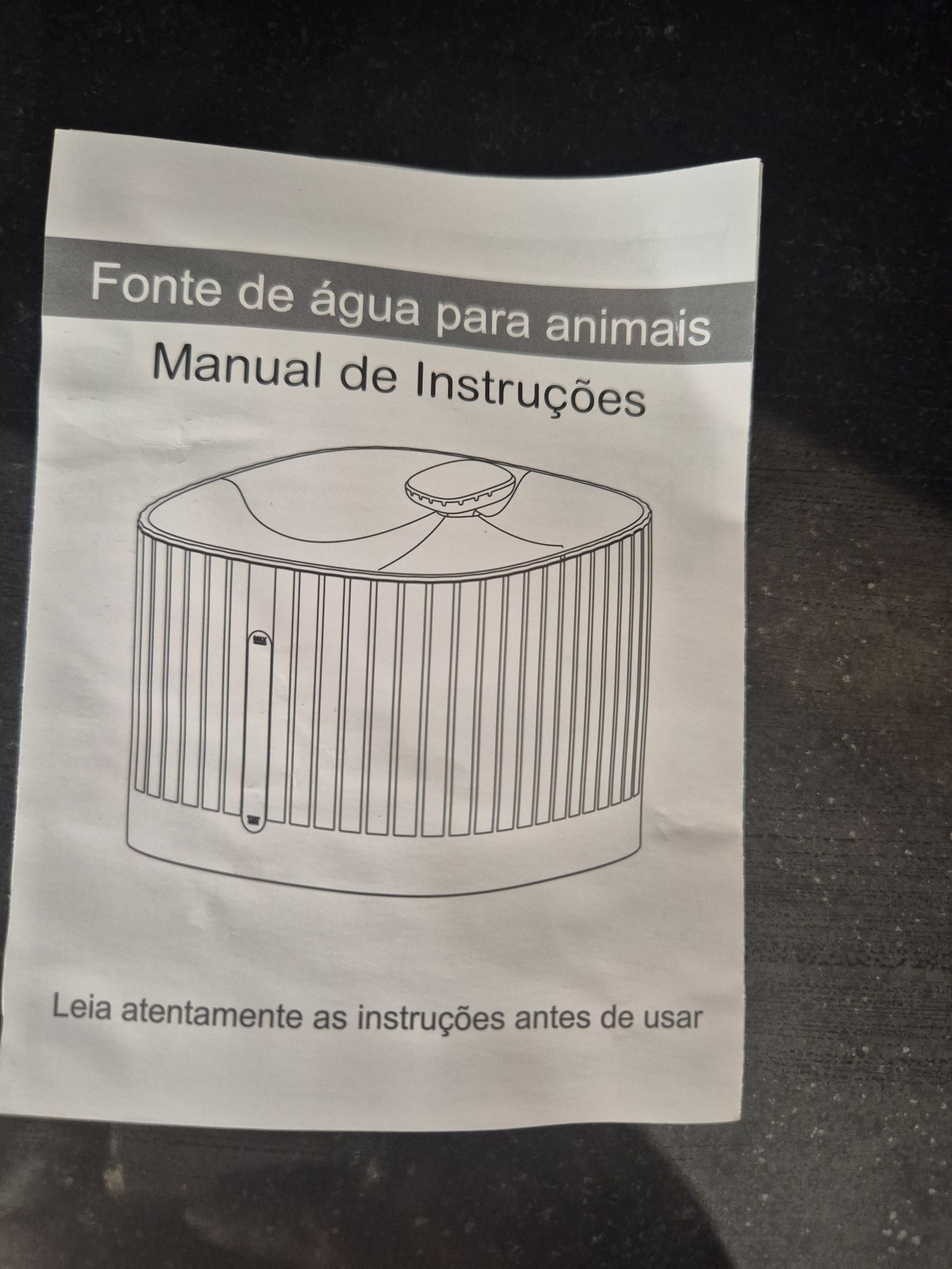 Fonte de água para animais
