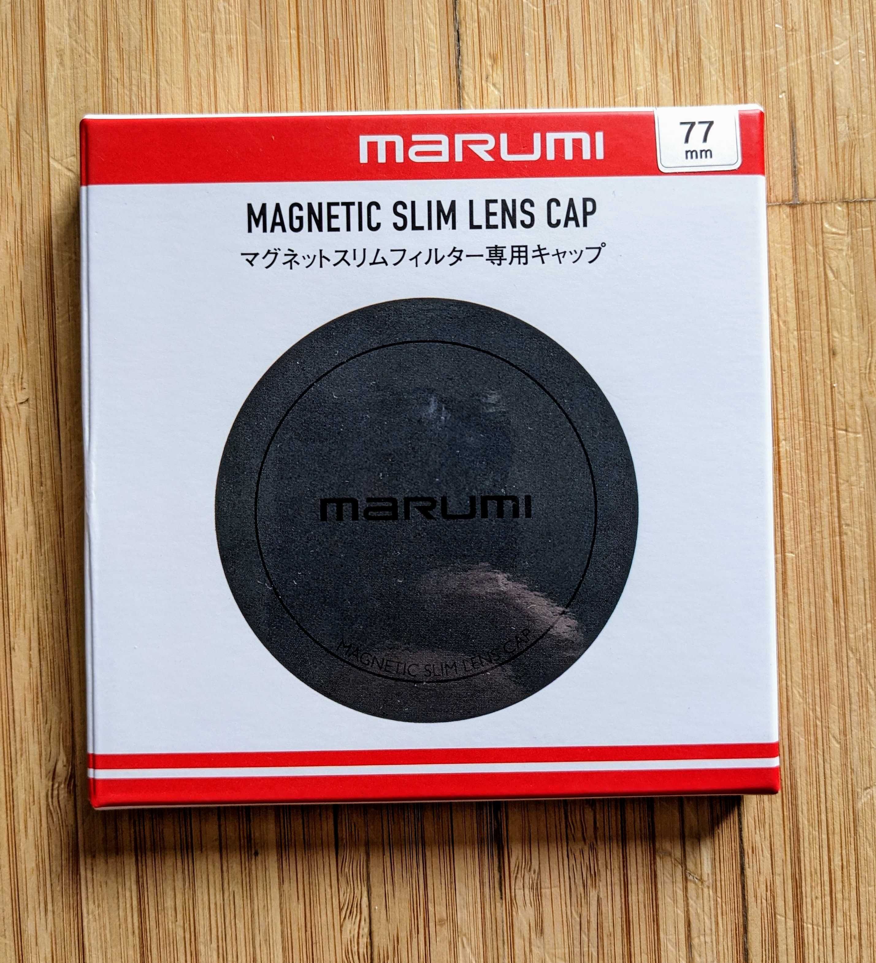 Marumi Magnetic Slim 77mm: Filtr ND16 + Adapter + Dekielek