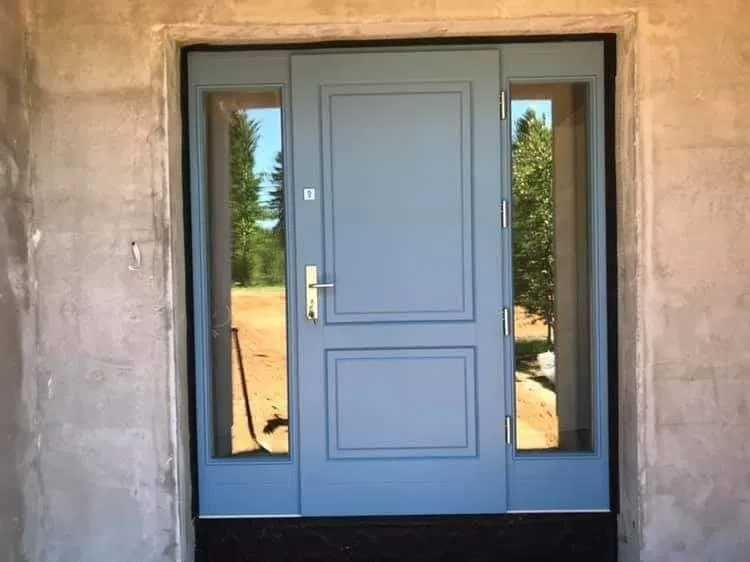 Drzwi  zewnętrzne drewniane dębowe dostawa GRATIS czyste powietrze