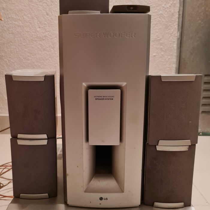 Colunas LG + Subwoofer