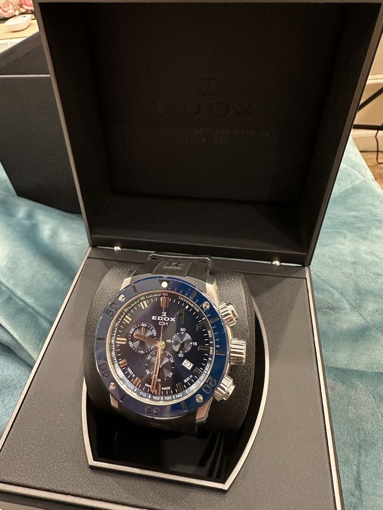 Часы наручные EDOX CO-1 SHARKMAN III 10241 TIV BUIN Limited Edition