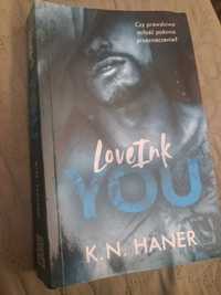 Książka LoveInk You KN Haner
