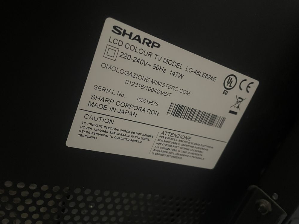Sharp Telewizor LCD 46 cali