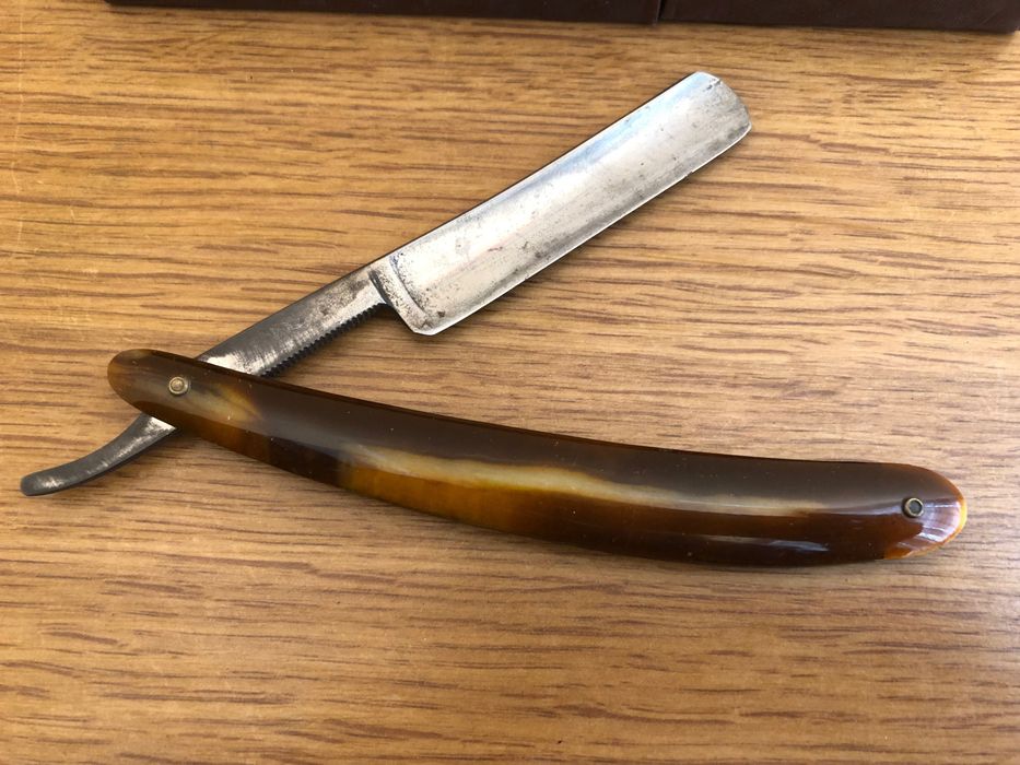 Бритва клинковая опасная двухзаковная Стиз 57. СССР