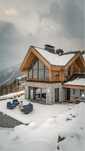 Будівництво каркасних будинків / скандинави / A-Frame / BurnHouse