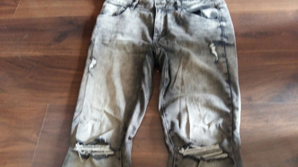 Spodnie jeans szare 42, wysyłka gratis