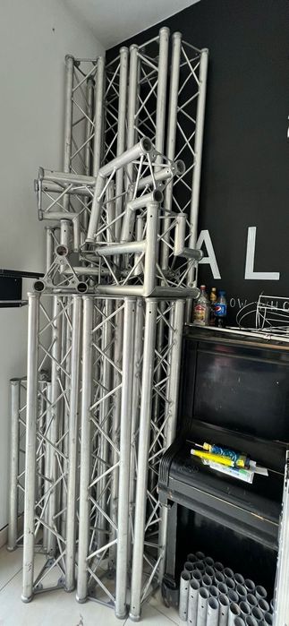 kratownic sceniczna Stoisko targowe 31 mb + narożniki