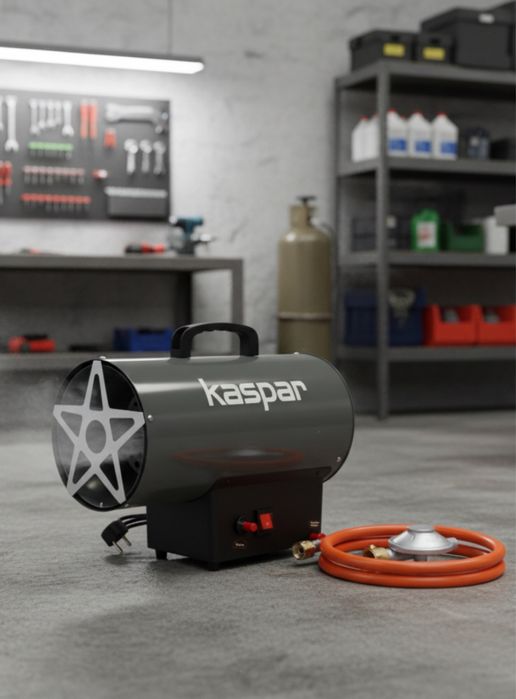 Nagrzewnica gazowa piecyk grzejnik dmuchawa wąż reduktor przenośna