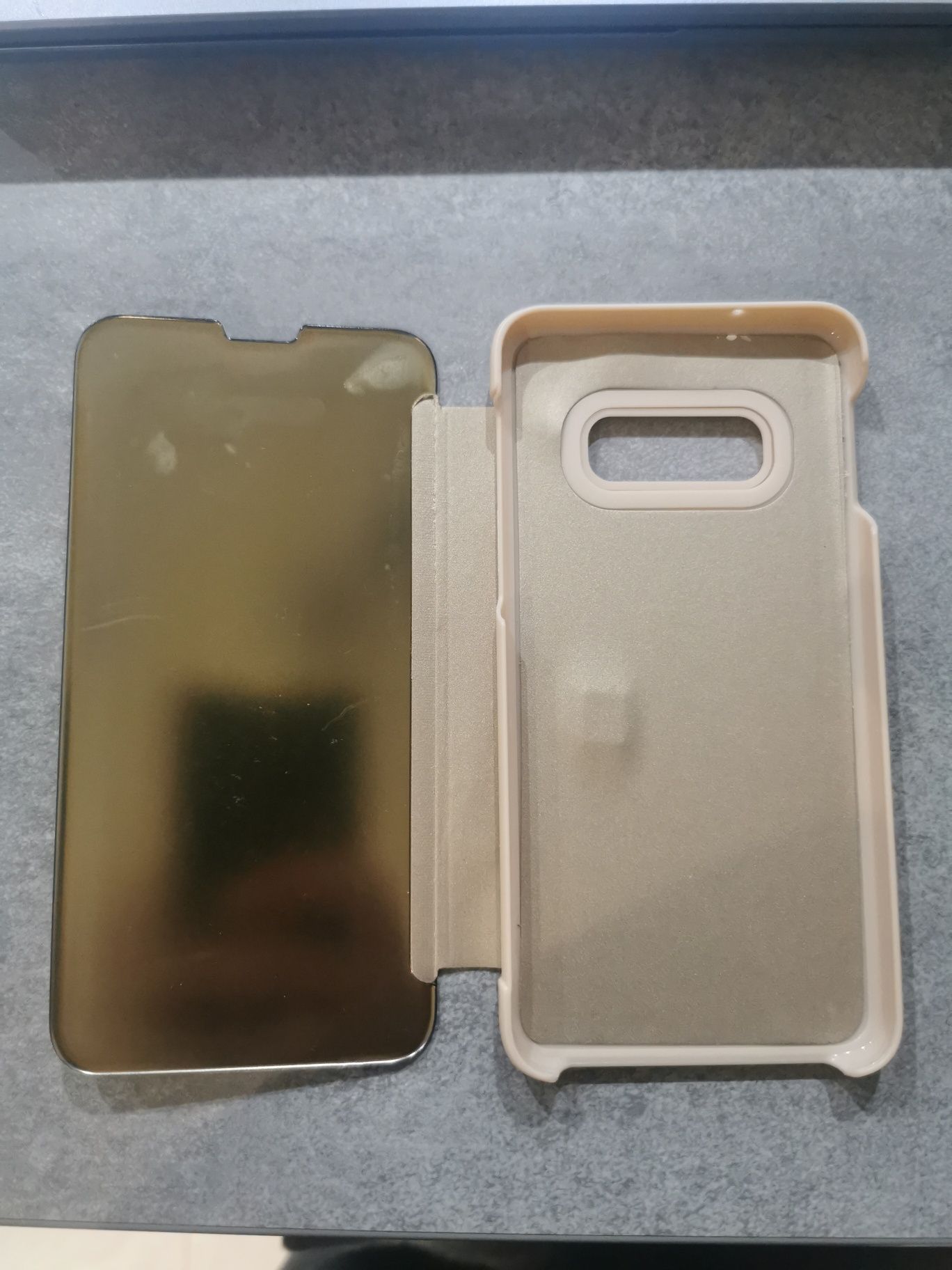 Etui Samsung S10e Gold złoty nowy