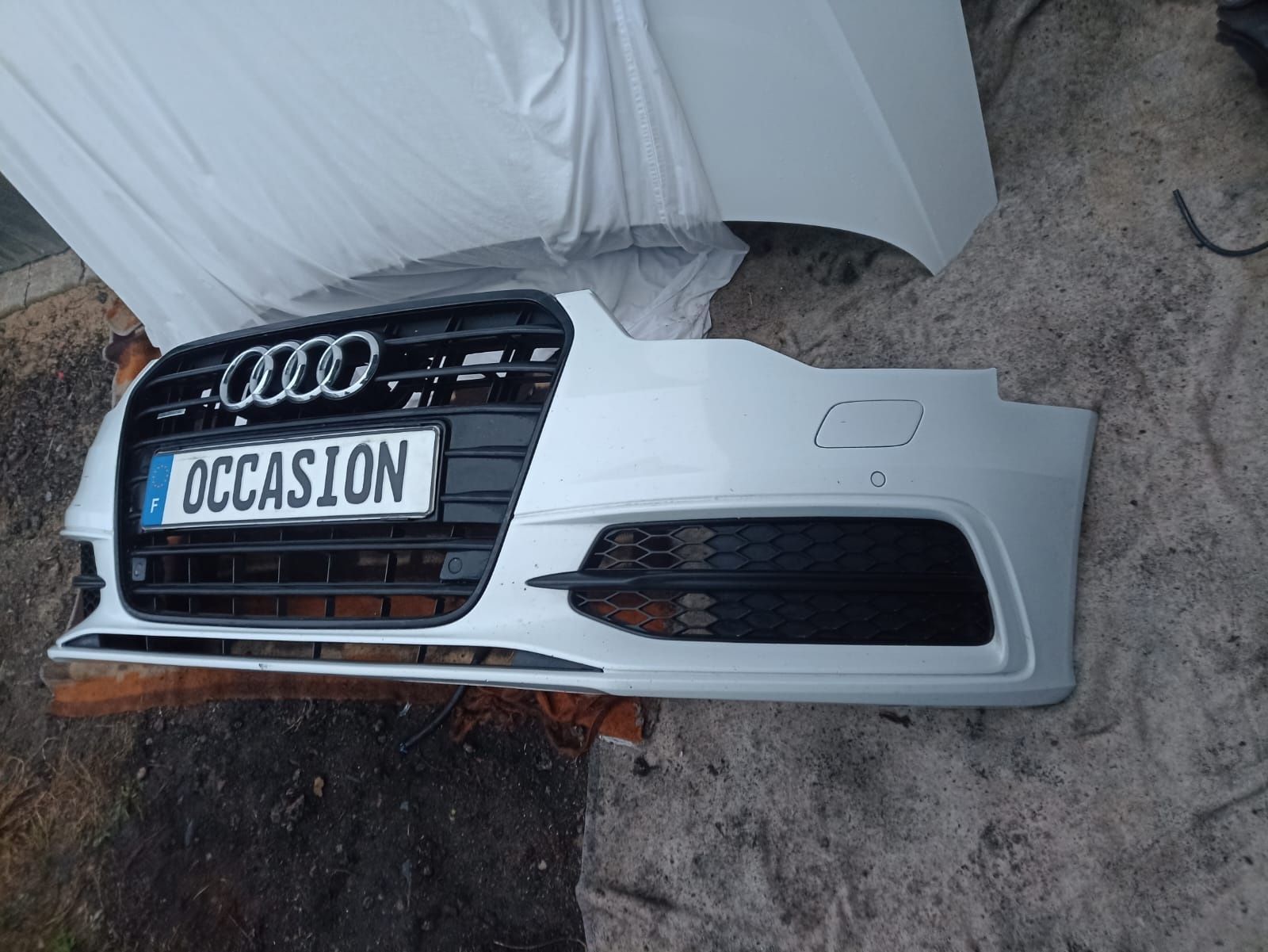 Kompletny zderzak przedni Audi A6 C7 4G S-Line LS9R