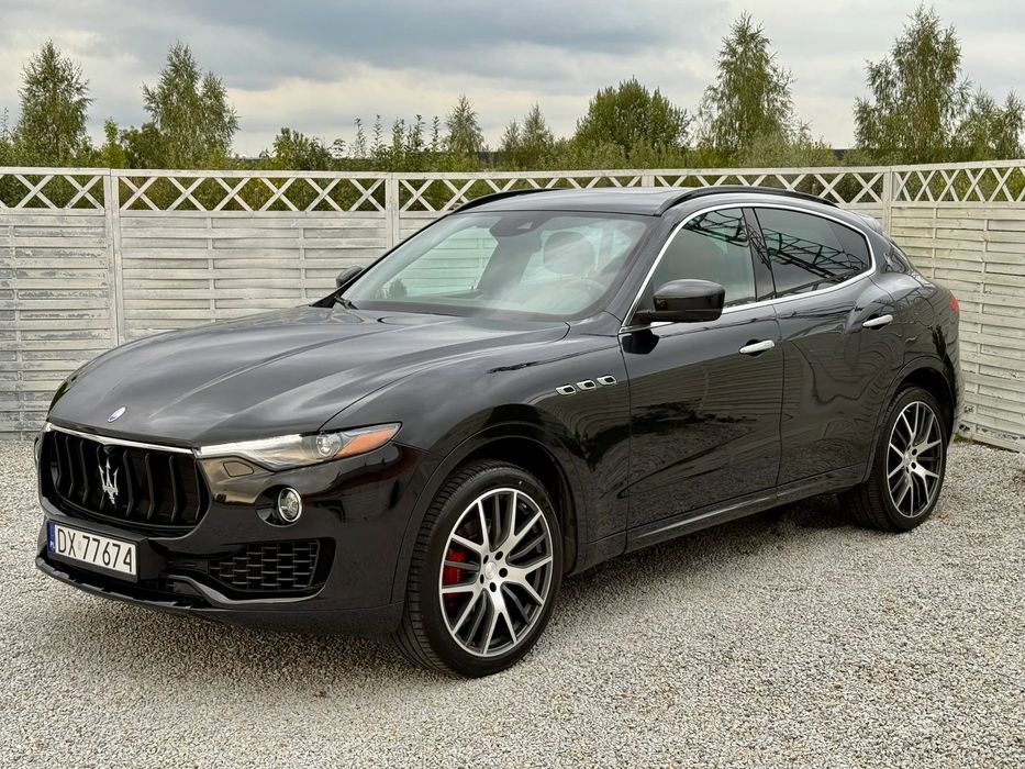 Maserati Levante 2017, 3.0 V6, 350 KM, 4X4 Fabryczny Lakier, Pełne Wyposażenie, ZAMIANA