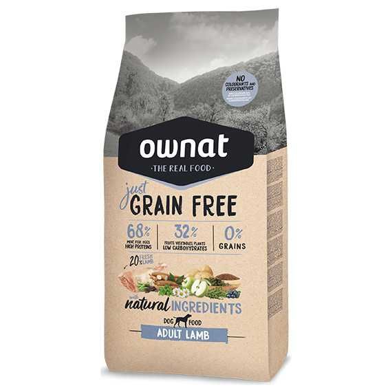 Ownat Dog Just GRAIN FREE 14kg - PORTES GRÁTIS