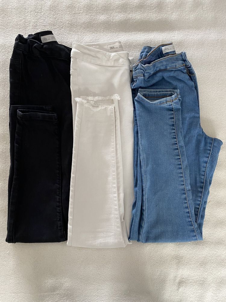 Calça Zara Menina Skinny Fit