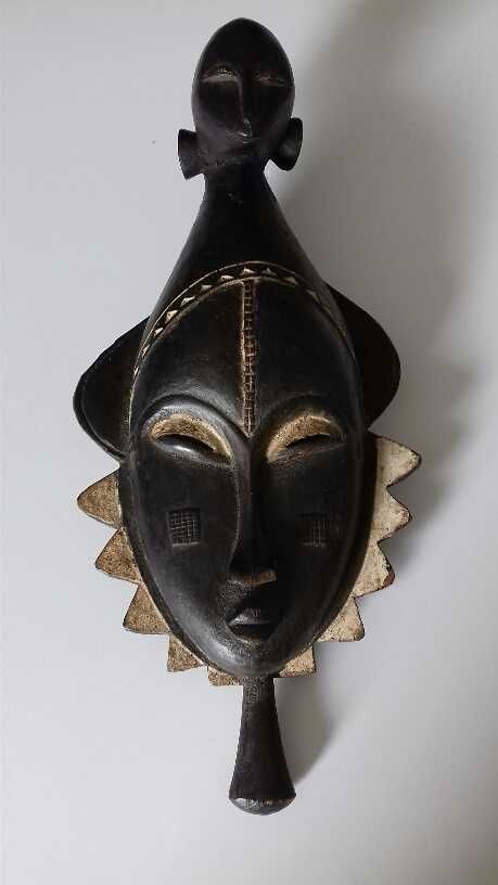 Máscara africana vintage - Costa do Marfim
